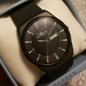 Skagen Black Melbye Watch